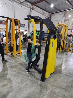 Εξοπλισμός γυμναστηρίου Ατσάλινος Chest Press Pec Fly Machine με Pin Load Selection 1350*1320*1580