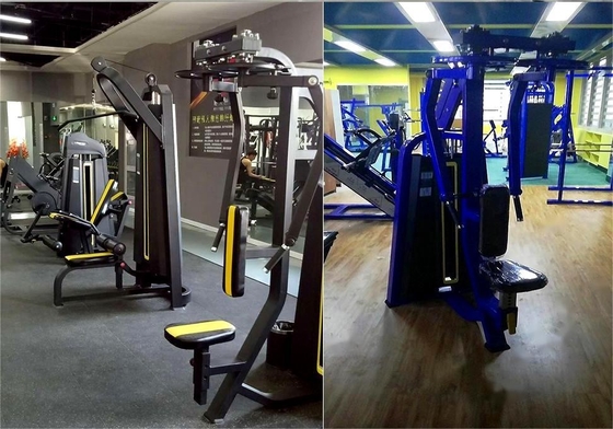 Εξοπλισμός γυμναστηρίου Ατσάλινος Chest Press Pec Fly Machine με Pin Load Selection 1350*1320*1580
