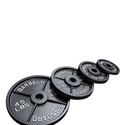 Ανθεκτικό 5kg 10kg 20kg 50kg χυτοσίδηρο Barbell βάρος ανύψωσης πλάκα για εμπορικά και οικιακά