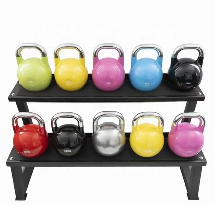 Ανταγωνισμός Kettlebell για επαγγελματική προπόνηση Unisex Powder Coated Cast Iron Free Weight