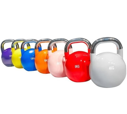 Ανταγωνισμός Kettlebell για επαγγελματική προπόνηση Unisex Powder Coated Cast Iron Free Weight
