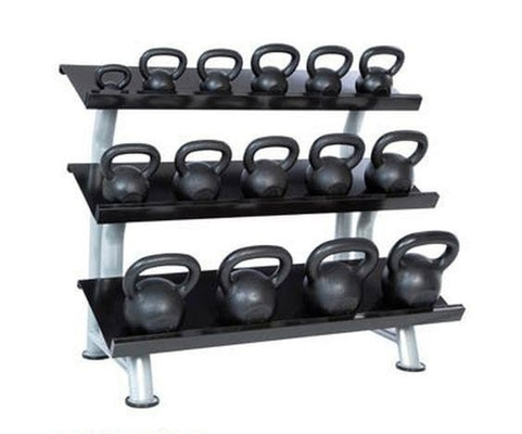 Ανταγωνισμός γυμναστικής Unisex Kettlebell Set με χυτοσίδηρο και σκόνη
