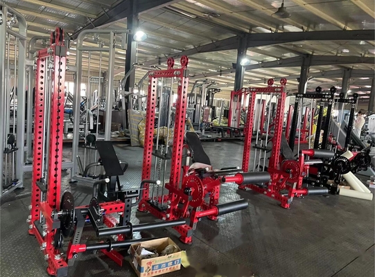 Δυναμική Εκπαίδευση Bodybuilding Μεσαίο φορτωτή διπλό καθιστικό Leg Curl Leg επέκταση Μηχανή
