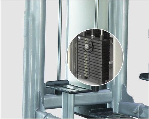 Μονάδα γυμναστικής Bodybuilding Universal Pin Load Selection Machines Assisted Chin Dip Machine (Επιχειρηματοδοτούμενη μηχανή για το χείλος)