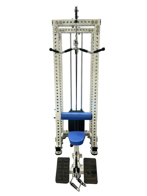 Κέντρο γυμναστικής 2 σε 1 Lat Pull Down Low Row Tube Thickness 3.0mm Εμπορικός εξοπλισμός