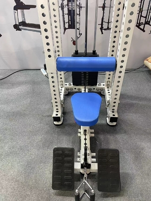 Κέντρο γυμναστικής 2 σε 1 Lat Pull Down Low Row Tube Thickness 3.0mm Εμπορικός εξοπλισμός