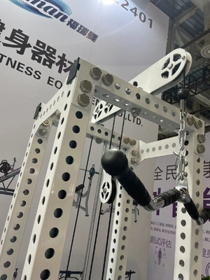 Κέντρο γυμναστικής 2 σε 1 Lat Pull Down Low Row Tube Thickness 3.0mm Εμπορικός εξοπλισμός