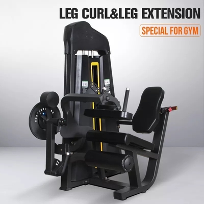 Μεσαίο φορτωτή Leg Extension Leg Curl Machine για γυμναστήριο κέντρο άσκηση προπόνησης δύναμης