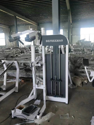 Προσαρμοσμένο λογότυπο γυμναστήριο Επαγγελματικό εξοπλισμό γυμναστικής Pin Loaded πλάγια ανύψωση μηχανή