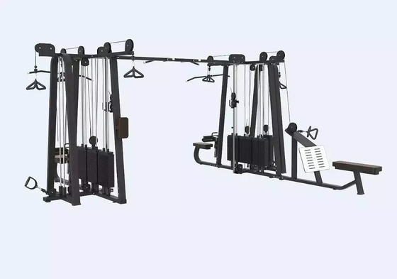 8 Σταθμός Lat Τραβήξτε προς τα κάτω Long Pull Back Press Cable Crossover Low Row kin πάνω και κάτω