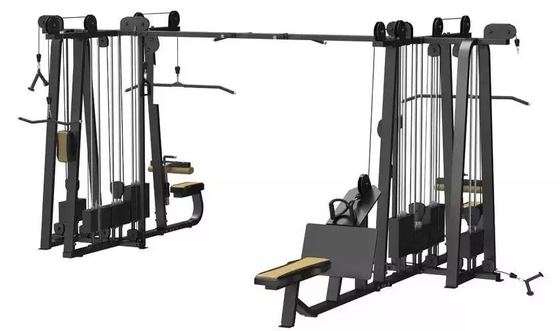 8 Σταθμός Lat Τραβήξτε προς τα κάτω Long Pull Back Press Cable Crossover Low Row kin πάνω και κάτω
