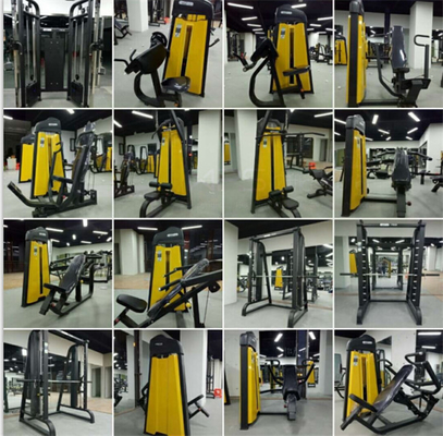 Εκπαίδευση δύναμης Befreeman Μεσαίο φορτιστή Glute Isolator Square Tube Pin Loaded Machine