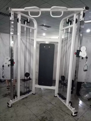 Πινάκια για γυμναστήριο Unisex, φορτισμένα με λειτουργικό προπονητή Smith Machine Cable Crossover 2200*1000*1600MM
