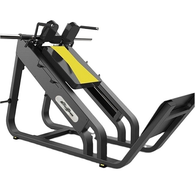 Μεσαίο φορτωτή χάλυβα 45 βαθμούς Hack Slide Leg Press γυμναστήριο εκπαιδευτικό μηχάνημα για το σπίτι γυμναστήριο τύπου