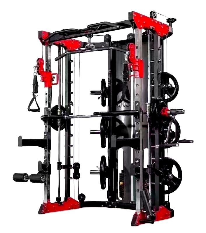 Πολυλειτουργικό άθλημα γυμναστική στυλ Power Squat Rack και Smith Μηχανή για την εκπαίδευση