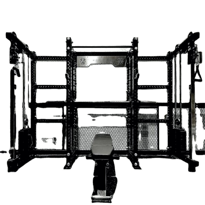 Πολυλειτουργικό Smith και Squat Rack για άσκηση γυμναστηρίου με ρυθμιζόμενη επιλογή βάρους