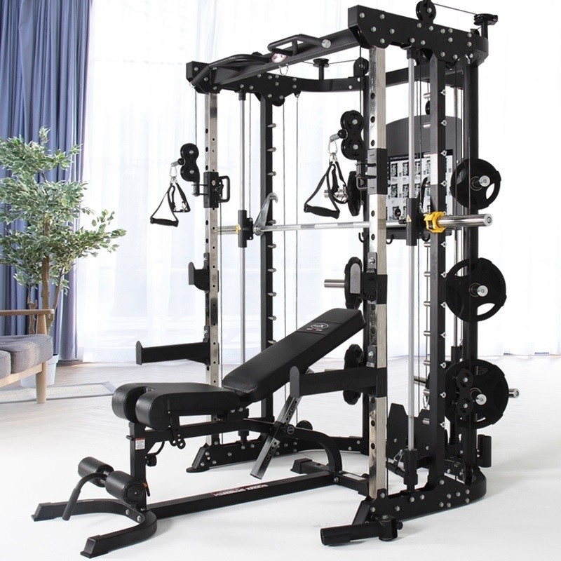 Καυτό πολυλειτουργικό σπίτι Smith Machine με βάρος στοίβα 1500 * 2000 * 2250mm TIG συγκόλληση