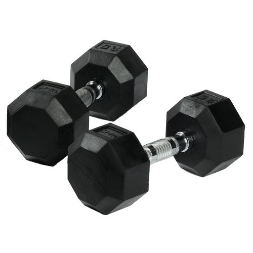 2.5 κιλά Μαύρο Ρουχάνι Hex Dumbbell Set Το απόλυτο εργαλείο για τους γενικούς λάτρεις της φυσικής κατάστασης