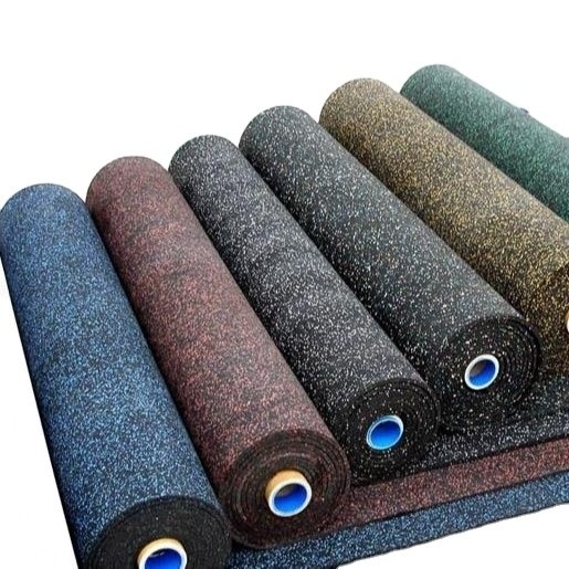 3mm/4mm/5mm/6mm/7mm/8mm/9mm/10mm Αντιαλίστικο λάστιχο πάτωμα στρώμα χαλίκι για το κέντρο γυμναστικής Ect